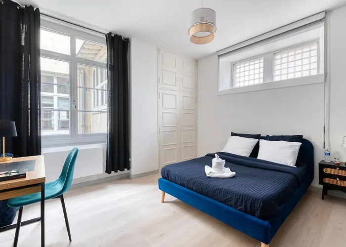 Daire L'onyx - Un Premium En Centre-ville, Gare Sncf A 5 Min, Wifi & Calme *