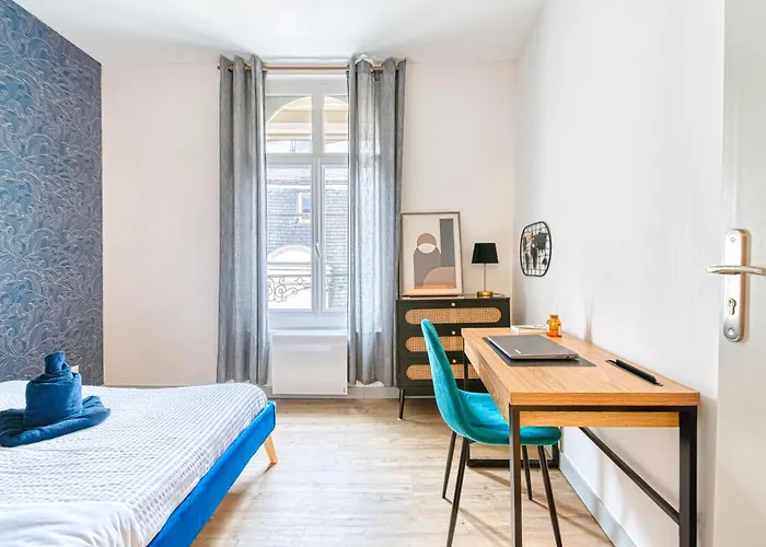 Lejlighed L'onyx - Un Premium En Centre-ville, Gare Sncf A 5 Min, Wifi & Calme *