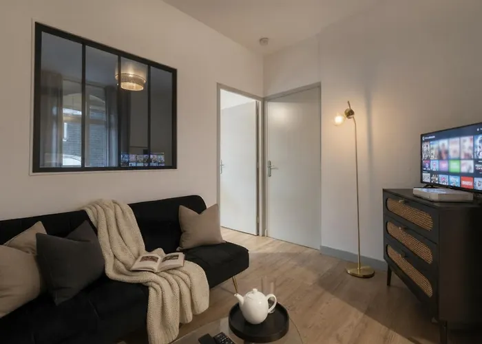 Daire L'onyx - Un Premium En Centre-ville, Gare Sncf A 5 Min, Wifi & Calme *