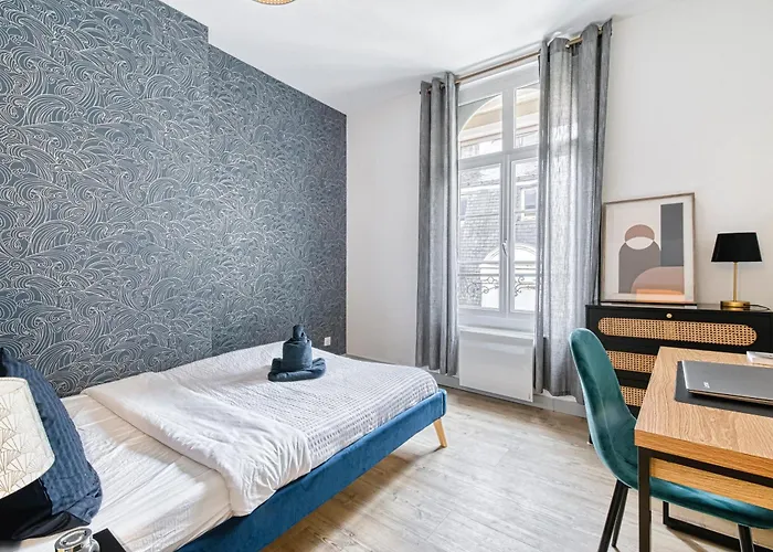 L'onyx - Un Premium En Centre-ville, Gare Sncf A 5 Min, Wifi & Calme Daire Angers