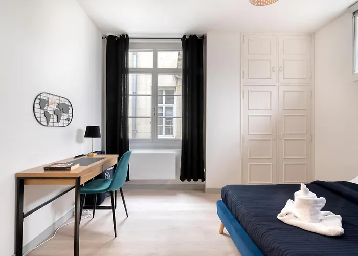 L'onyx - Un Premium En Centre-ville, Gare Sncf A 5 Min, Wifi & Calme Daire *