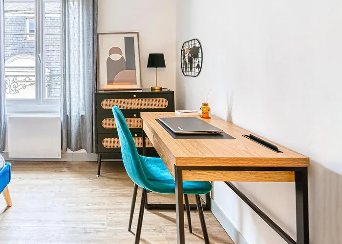 L'onyx - Un Premium En Centre-ville, Gare Sncf A 5 Min, Wifi & Calme Lejlighed Angers