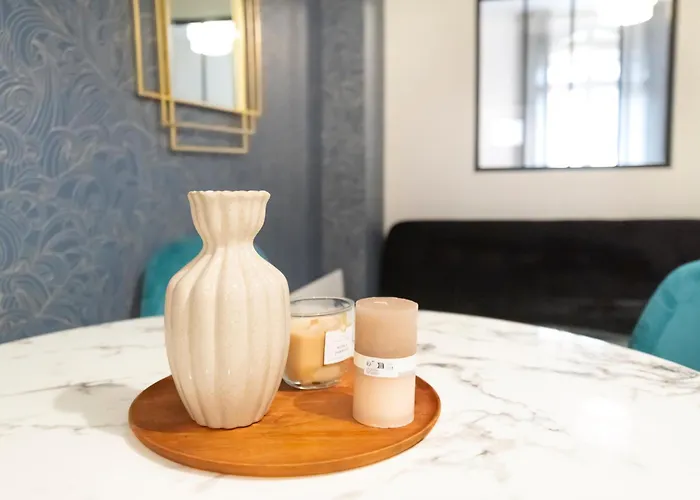 L'onyx - Un Premium En Centre-ville, Gare Sncf A 5 Min, Wifi & Calme Lejlighed *