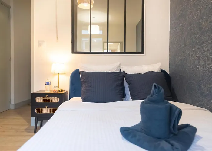 Daire L'onyx - Un Premium En Centre-ville, Gare Sncf A 5 Min, Wifi & Calme *